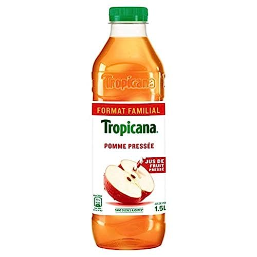 Tropicana Zumo de manzana de Francia – Botella de 1,5 l