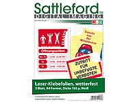 Klebefolie Klar Transparent – Wetterfeste Etiketten Für Laser & Thermo, Selbstklebend, A4
