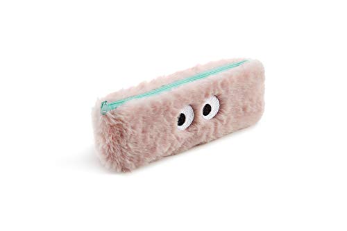 Miquelrius Otto422 Trousse en peluche avec petits yeux, rose.