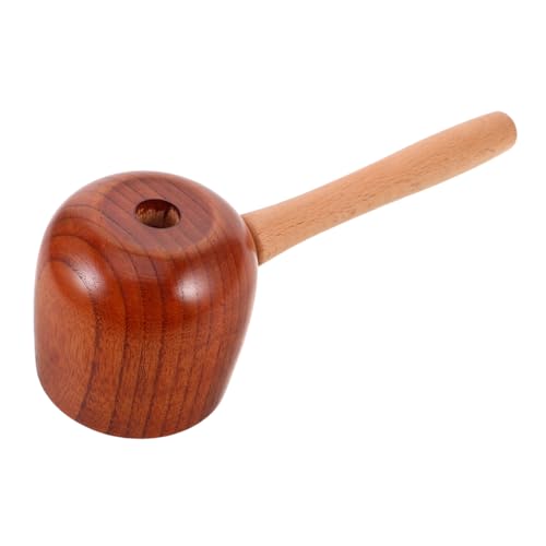 LALADEFIEE Smokeless Moxibustion Box Handheld Moxa Burner Portable Moxa Therapy Jar High-Temperature Wood Moxibustion Tool