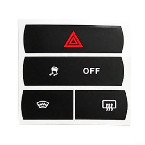 Button Repair Decal Sticker For Ford S-Max…