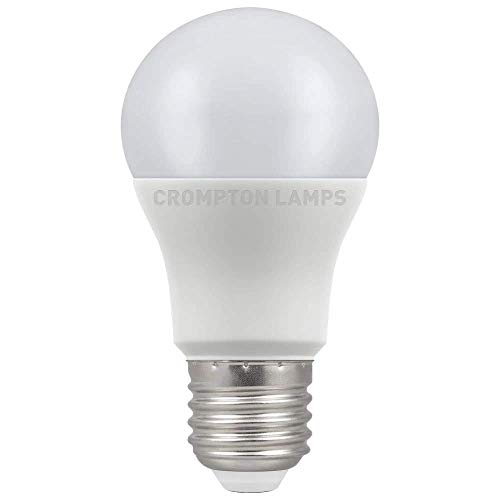 Crompton Lamps 11748 LED GLS 4000K Cool White E27 Edison Screw
