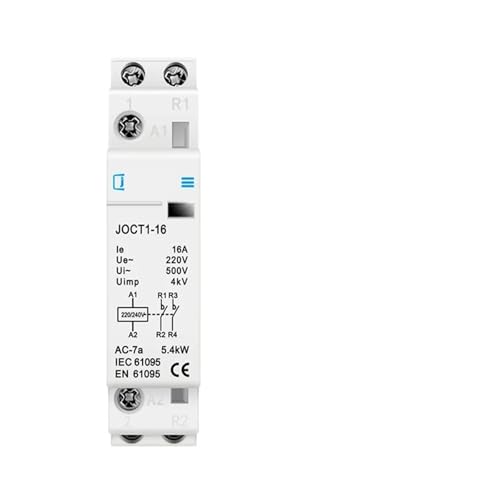 Contacteur AC domotique rail DIN 2P 25A 230V pour gestion de chauffage et cumulus