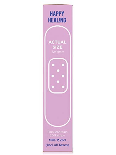 Image of Ouchie Non-Toxic Printed Bandages Double Combo (40 Pack) - Lavender