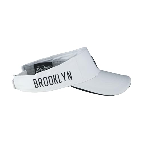 Image of ZHATS NBA Unisex-Adult NBA Officially Licensed Visor Impact White