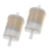 Replacement Parts For 2Pcs In-Line Fuel Filters For John Deere AE29052, AM876035 GG42031259 Mower