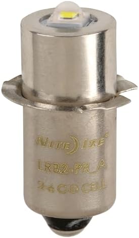 Nite Ize LRB2-07-PR LED Upgrade C/D Flashlights, 55 Lumen Bulb, Nylon/A