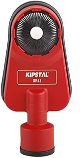 KIPSTAL Dust Shroud for Drill Max 2-5/8 Inch (70mm) Hammer Power Tool Attachment Universal Dust Extractor Adjustable