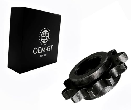 OEM-GT 10 Tooth Sprocket 415 Chain for Motorized Bicycle, Go