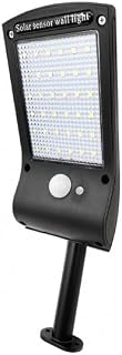 Applique Solar Kira Nero 6500K, 400 Lm, design elegante IP65. Dimensioni: 5 x 8 x 24...