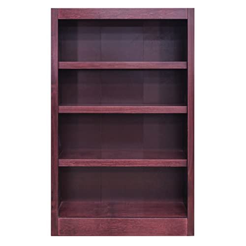 Concepts In Wood Midas Four Shelf Bookcase 48\" H Espresso Finish