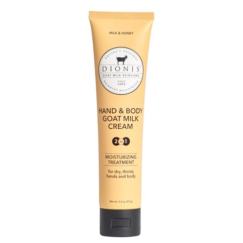 Dionis Goat Milk Hand & Body Cream Milk & Honey 3.3oz (Pack of 1)