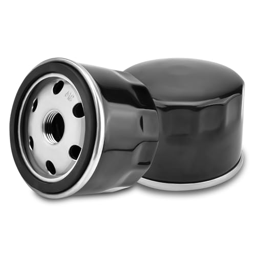 49065-0721 Oil Filter Replace 49065-7007 Fit for Kawasaki FR691V FR730V FR651V FR600V FX600V FX730V FS691V FS651V FR651V FH-FS-FR-FX Series Engine Lawn Mower Garden Equippment Part (Pack of 2)