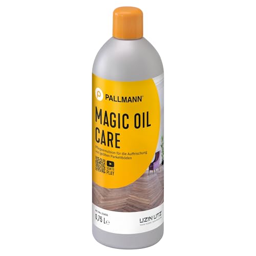 PALLMANN Magic Oil Care 0,75 Liter, Pflege für geölte Parkett und Holzfußböden