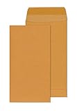 7 Coin Envelopes- Brown Kraft Envelope 3 1/2 x 6 1/2 office Pack 55 Count