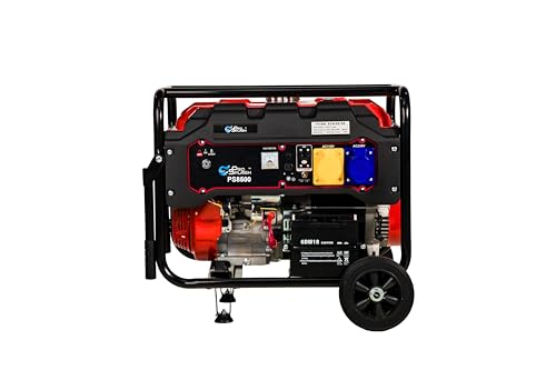 Pro Splash PP-8500 Portable Petrol Generator 7kW Rated / 7.5kW Peak, Electric Key Start, 230V 50Hz, 25L Fuel Capacity – Reliable Backup Power for Home, Workshop & Job Site - Image 2