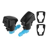 [Fonction] Utilisé pour pulvériser la saleté/la crasse pendant les lavages automatiques de voiture ou l'élimination de la neige ou de la glace. Cette buse de lave-glace peut pulvériser une brume d'eau dense, essayez d'atteindre chaque coin, donner à votre pare-brise un aspect propre, restauration d'une vue claire qui peut contribuer à la sécurité de conduite et prolonger efficacement la durée de vie des balais d'essuie-glace.