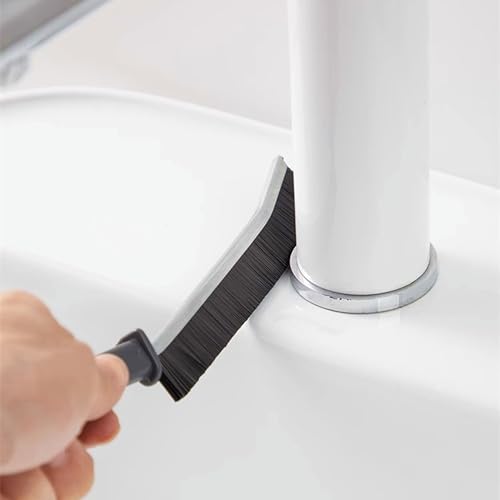 MUTORE Hartborsten Eckenreinigungsbürste 4 Stück,Fugenreinigungsbürste,Spaltreinigungsbürste,Fensterrillen Reinigungsbürste Fugenreinigungsbür für Bad,Küche,Bodenfliesen