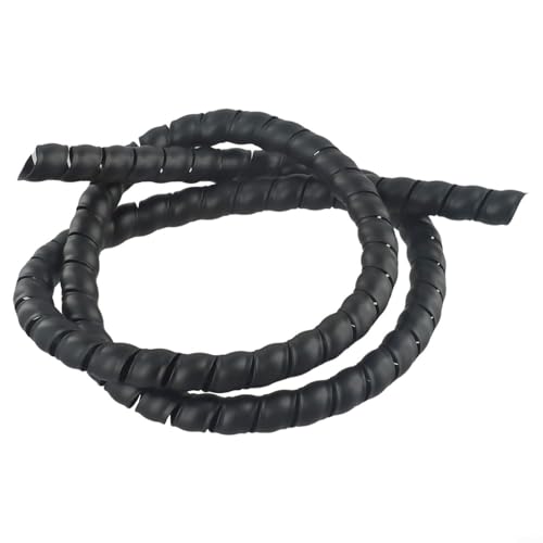 Gdfnmogo Guaina protettiva per cavi a spirale, in materiale PP, flessibile, per cavi elettrici, protezione per tubi da 8-16 mm, diametro interno 1 metro (D10 mm)