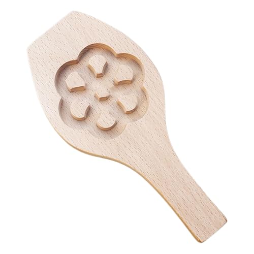 Bothyi Wooden Pastry Model Snack Baking Tool Restaurant Gift Practical Kitchen Gadget Accessories Donut Maker Wooden Moon Cake Model, Style C