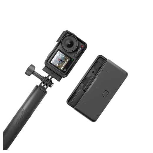 DJI Osmo Action 4 Adventure Combo, 4K/120fps Waterproof Action Camera with a 1/1.3-Inch Sensor, 10-bit & D-Log M Color Performance, Up to 7.5 h with 3 Batteries, Outdoor Camera for Travel, Biking