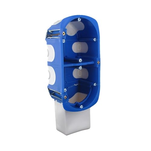 Boite d'encastrement double avec poche pour micromodule version appareillage - BLM