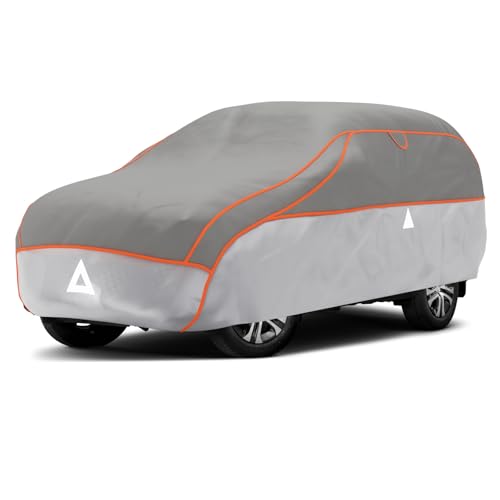 Image of Large SUV Hail Protector Car Cover with Thick Multi-Layered EVA | Gift Windshield Sun Shade | Custom Fit Chevrolet Tahoe, Ford Expedition, GMC Yukon, Cadillac Escalade etc.| See Size Chart |