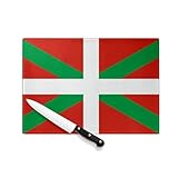 plateau bois basque HYGIÈNE IRRÉPROCHABLE : Contrairement aux planches en bois ou en plastique qui marquent et retiennent les bactéries, le verre est non-poreux. Il ne garde aucune odeur (ail, oignon, poisson), ne se tache pas et se nettoie d'un simple coup d'éponge.