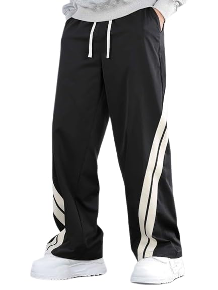 heradawn Men's Loose Mid Rise Casual Trousers Pants | Regular | Sports Stylish Treck Pant(DBS3-P)-picture-56