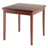 Maykoosh Luxury Walnut Extension Table - Solid Wood Dining Table, Compact Design, Extends to 48 Inch