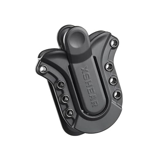 XShear Tactical Holster, Rugged and Secure Holster for XShear 7.5" Trauma Shears, MOLLE Compatible