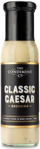 The Condiment Company Classic Caesar Dressing 240g - Rich, Creamy Salad Dressing for Authentic Caesar Flavour