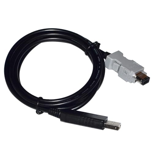 FT232RL CHIP USB to SM-6P Encoder RS232 Serial IEEE1394 Communication Cable for LS Stepper L5 HBS AC Series CN3 Port(1.8M,PL2303GT CHIP)