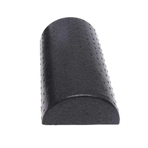 Fitness Foam Roller Half Round Foam Roller Yoga Foam Roller, Half Round Foam Roller Muscle Massager Muscle Roller para casa y gimnasio 30cm Negro miniatura 1