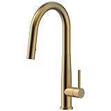 Kitchen Faucets with Pull Down Sprayer - Single Handle High Arc Stainless Steel...