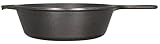 Lodge, 26,04 cm/26 cm/L 2,83 pré-enduite rond en fonte pour poêle/Sauteuse
