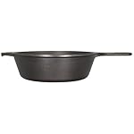 Lodge Pre-Seasoned Cast Iron Deep Skillet, 3 Quart - Image 3