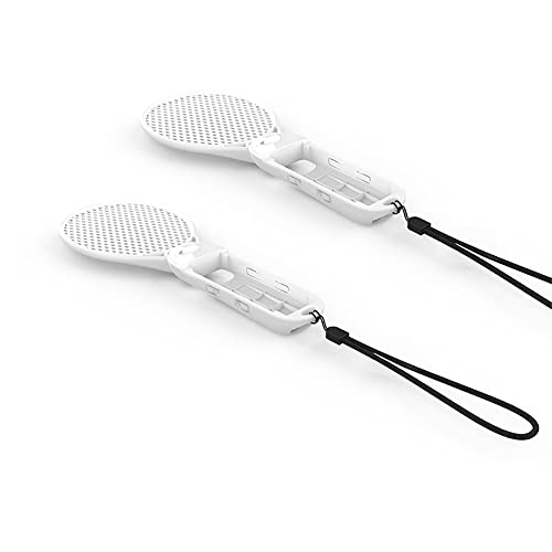 TwiHill Adequado para raquete de tênis com alça esquerda e direita Nintendo Switch OLED, aderência d