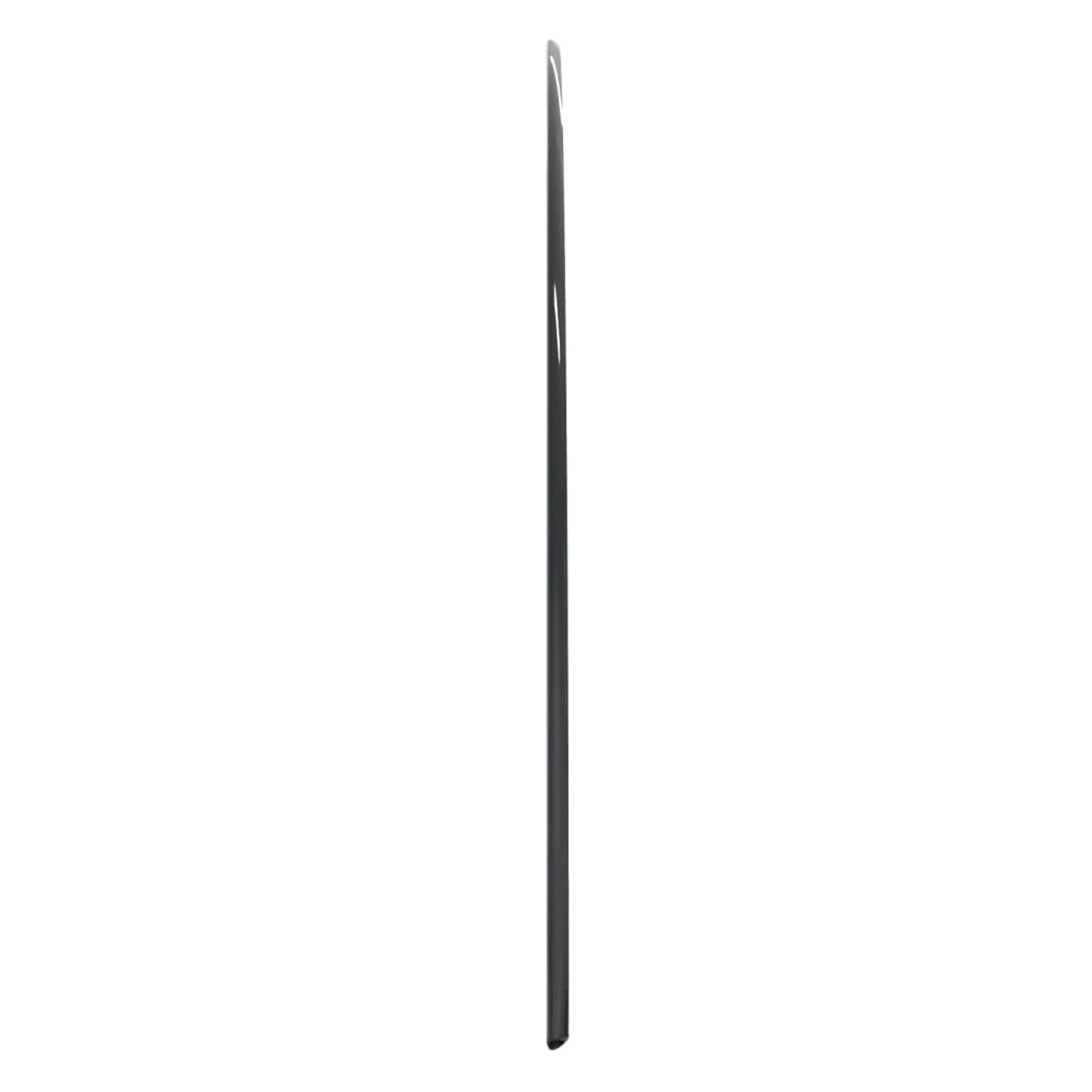 Placa de cristal para chimenea, semicircular, 1000 x 500 mm, protector de suelo para parquet y superficies laminadas, base de estufa resistente a altas temperaturas, cubierta de suelo de vidrio
