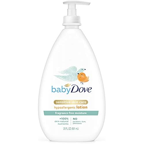 Baby Dove Sensitive Skin Care Baby Lotion Fragrance Free Moisture 20 oz