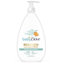 Baby Dove Sensitive Skin Care Baby Lotion Fragrance Free Moisture 20 oz