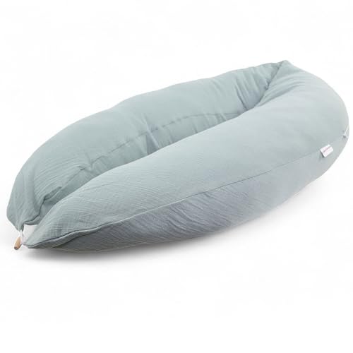 HOBEA-Germany Stillkissen 190 cm x 76 cm XXL Lagerungskissen...