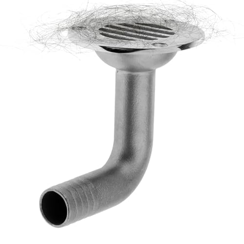 Boat Deck Drain Cover – Stainless Steel Marine Hardware | Yacht and Bathroom Floor Drain | Retractable Mesh Outlet | 32mm Fixed Cover | Suitable for Ships, Kayaks, Sea Decks, and Marine Applications