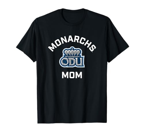 Old Dominion University ODU Monarchs Arched Mom T-Shirt