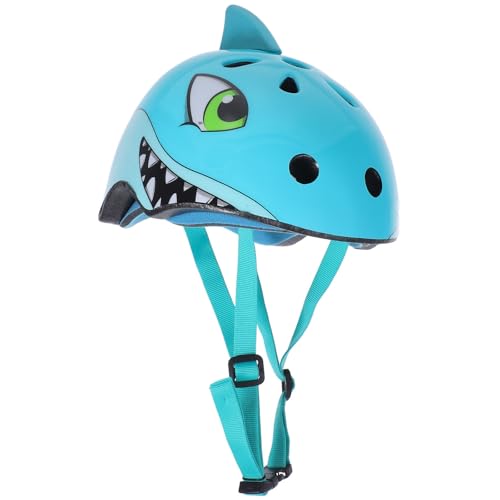 Casco infantil azul VALICLUD S ideal para ciclismo y mini motos en el parque