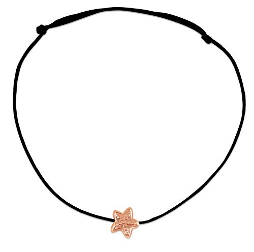 Nuoli - Tobillera de Estrella de mar, Color Oro Rosa, tamaño Ajustable