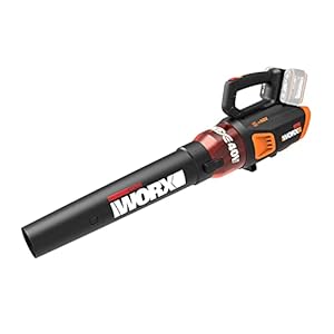 Worx WG584E.9 bladblazer – professionele bladblazer met 3-versnellingen bediening – tot 145 km/h luchtsnelheid…