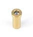 Sorekarain M6x18.5mm Pitch 1.0mm Golden GR5 Titanium Allen Socket Head Mount Recessed Pivot Nut for Bicycle Caliper Brakes