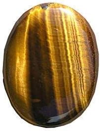 Tiger Eye Stone 11.00 Ratti / 10.00 Carat Natural Earth Mined Aa+ Quality Lab-Certified Tiger Eye/Tiger Stone/TigerS Eye Chitti Loose Gemstone-B0BVKKXNMRNAMZ