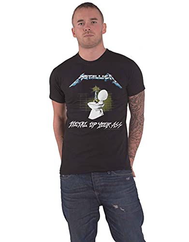 Amazon.com: Metallica Unisex T-Shirt: Metal Up Your Ass (Back